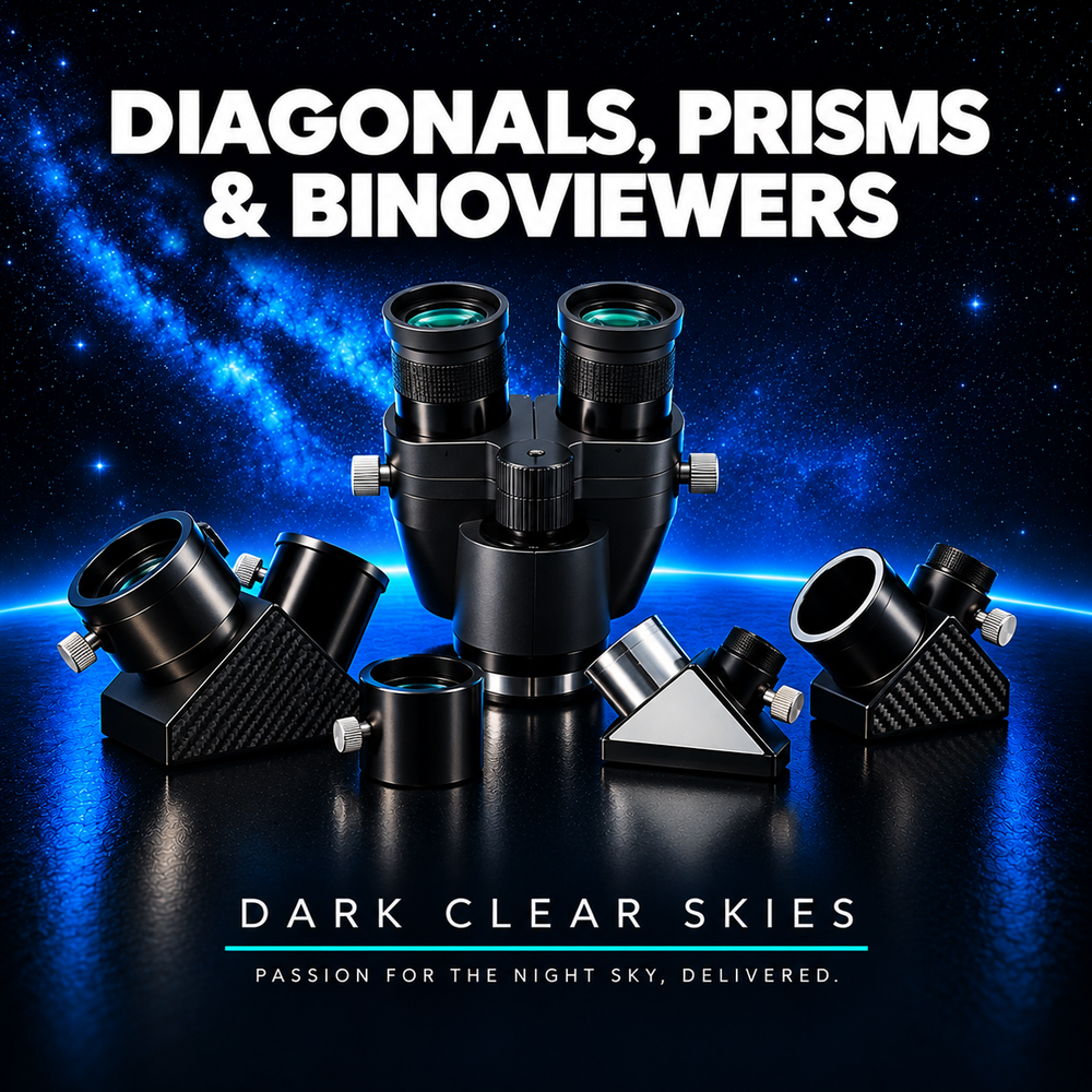 Diagonals, Prisms & Binoviewers