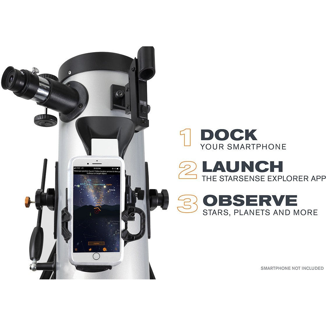 Celestron StarSense Explorer LT 114AZ Newtonian Reflector Telescope
