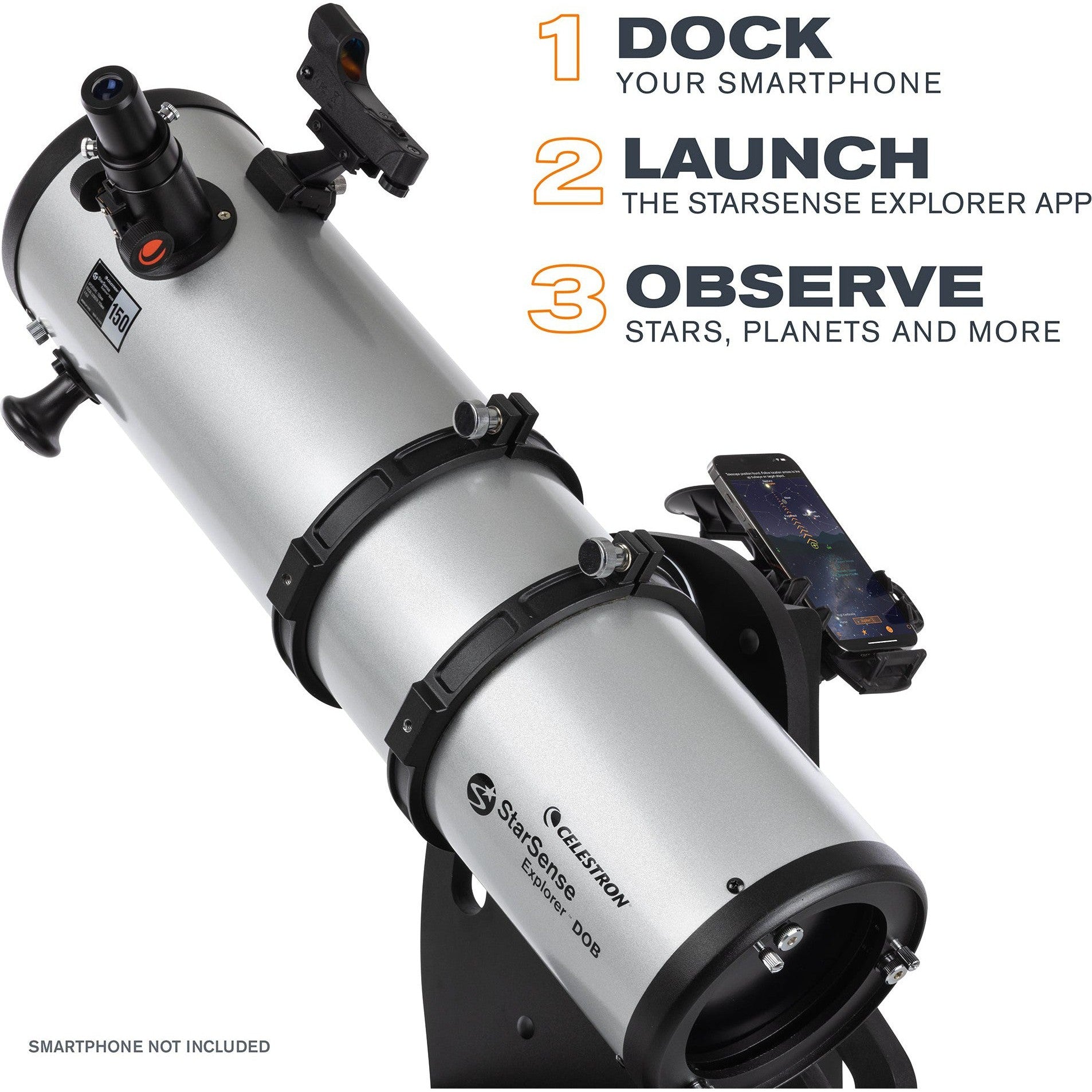 Celestron StarSense Explorer 150mm Tabletop Dobsonian