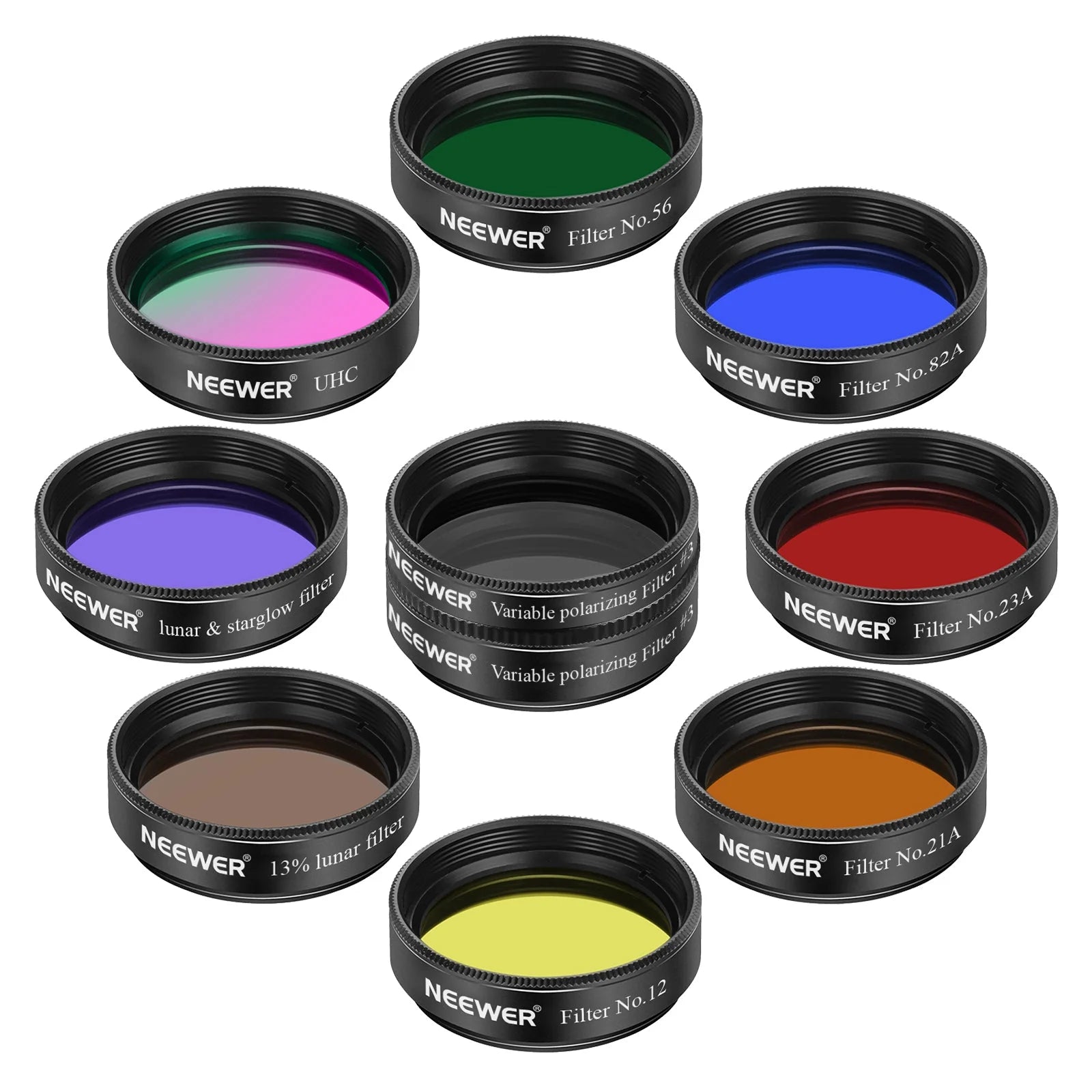 Neewer 1.25” Telescope Eyepiece Filter Set (10 Pack) – Dark Clear Skies UK