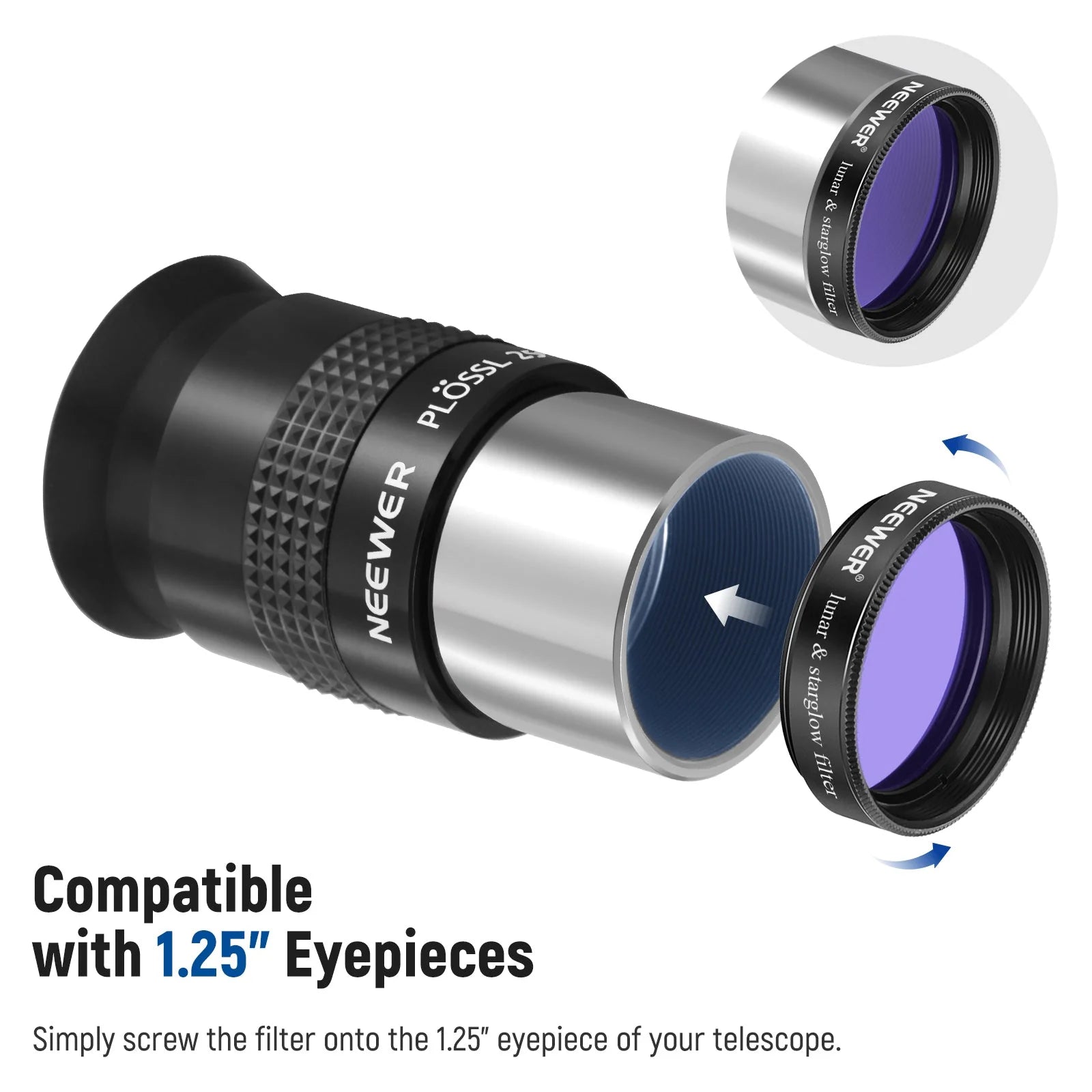 Neewer 1.25” Telescope Eyepiece Filter Set (10 Pack) – Dark Clear Skies UK