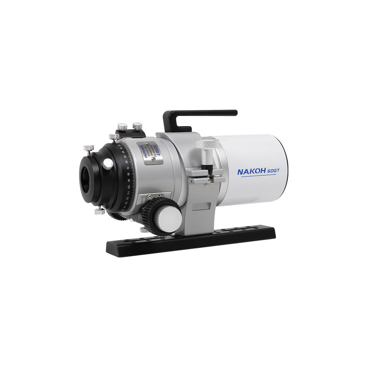 Nakoh telescope on a white background
