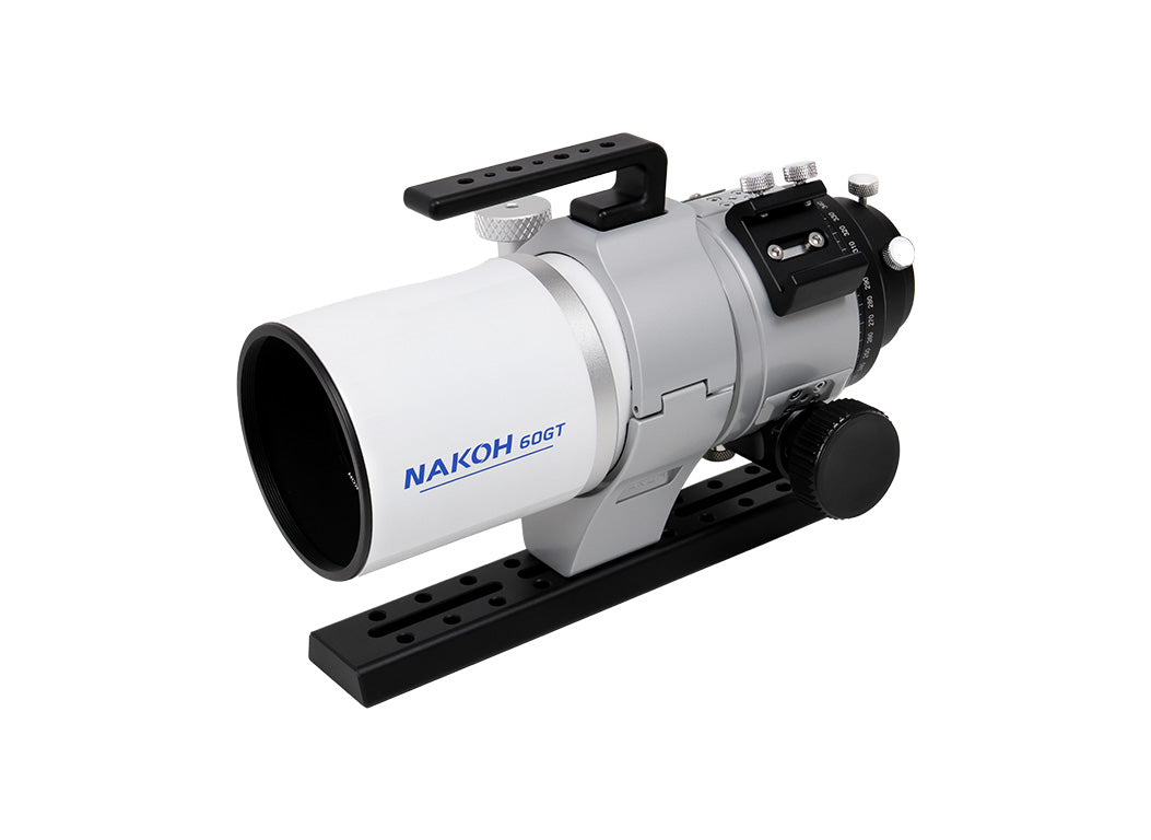 Telescope with 'Nakoh' branding on a white background