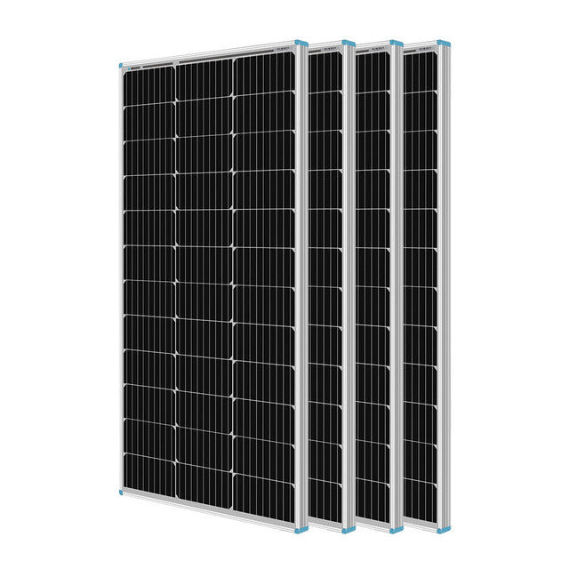 Renogy 12Volt 100W Rigid Solar Panel 4 Panels