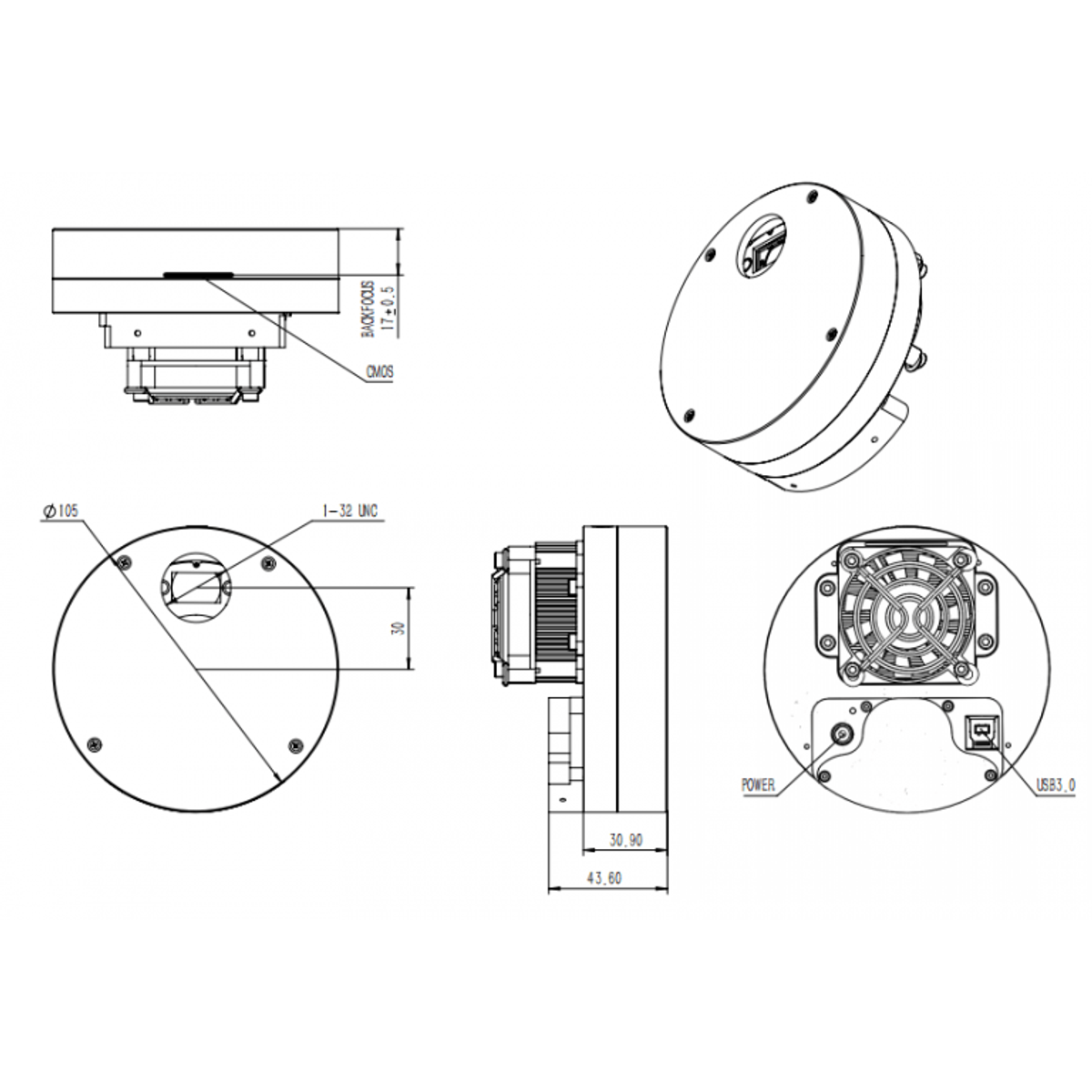 QHYCCD miniCAM8 (IMX585) 
