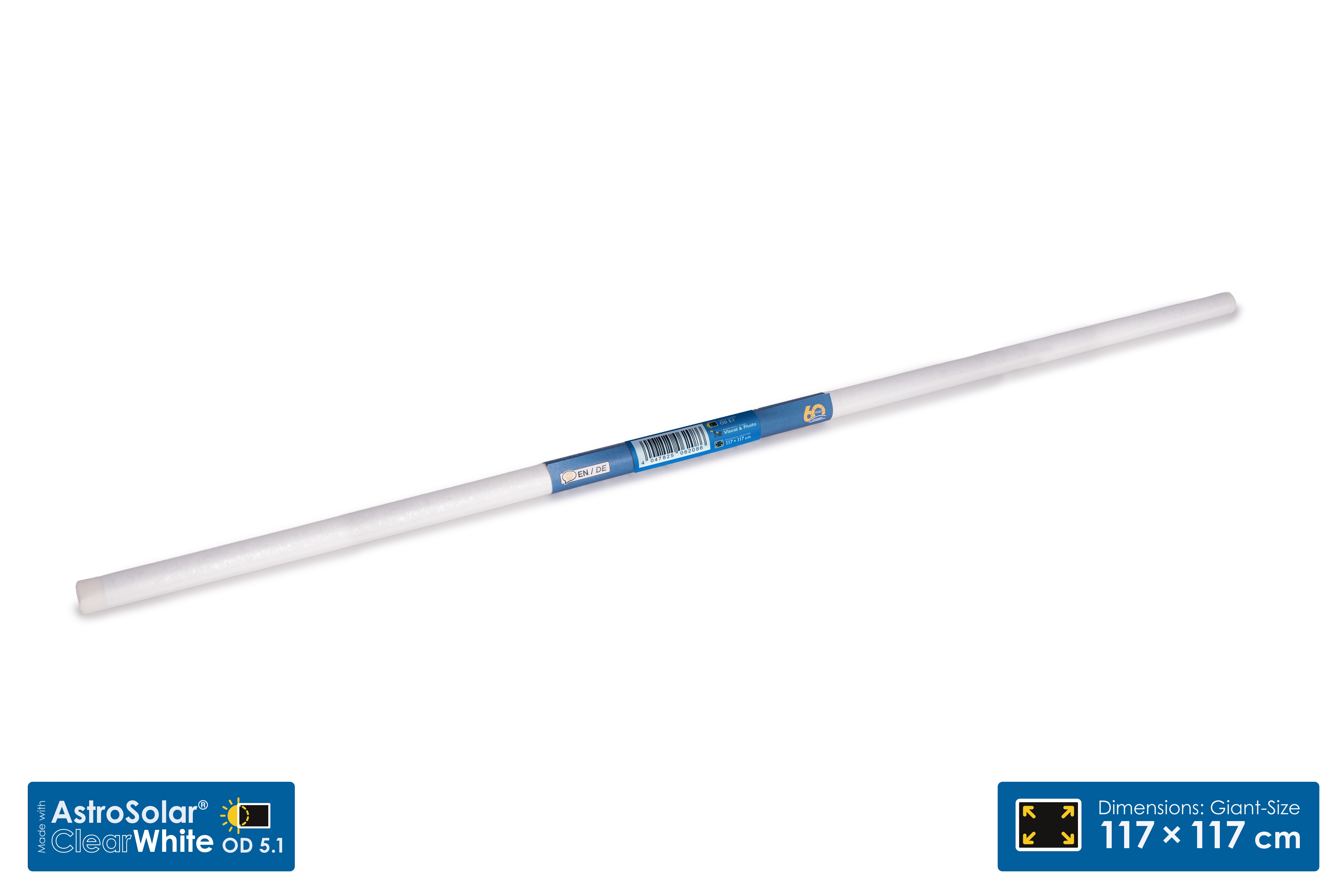 Baader AstroSolar ClearWhite Safety Film OD 5.1, 100 x 50 cm