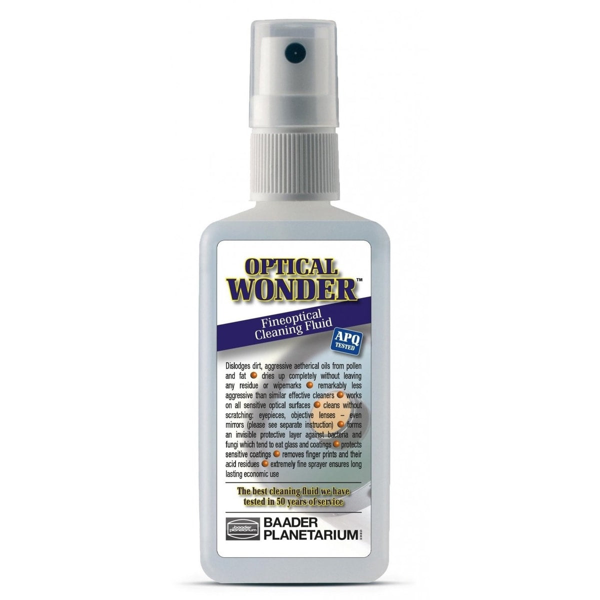 Baader Optical Wonder™ Cleaning Fluid – Dark Clear Skies UK