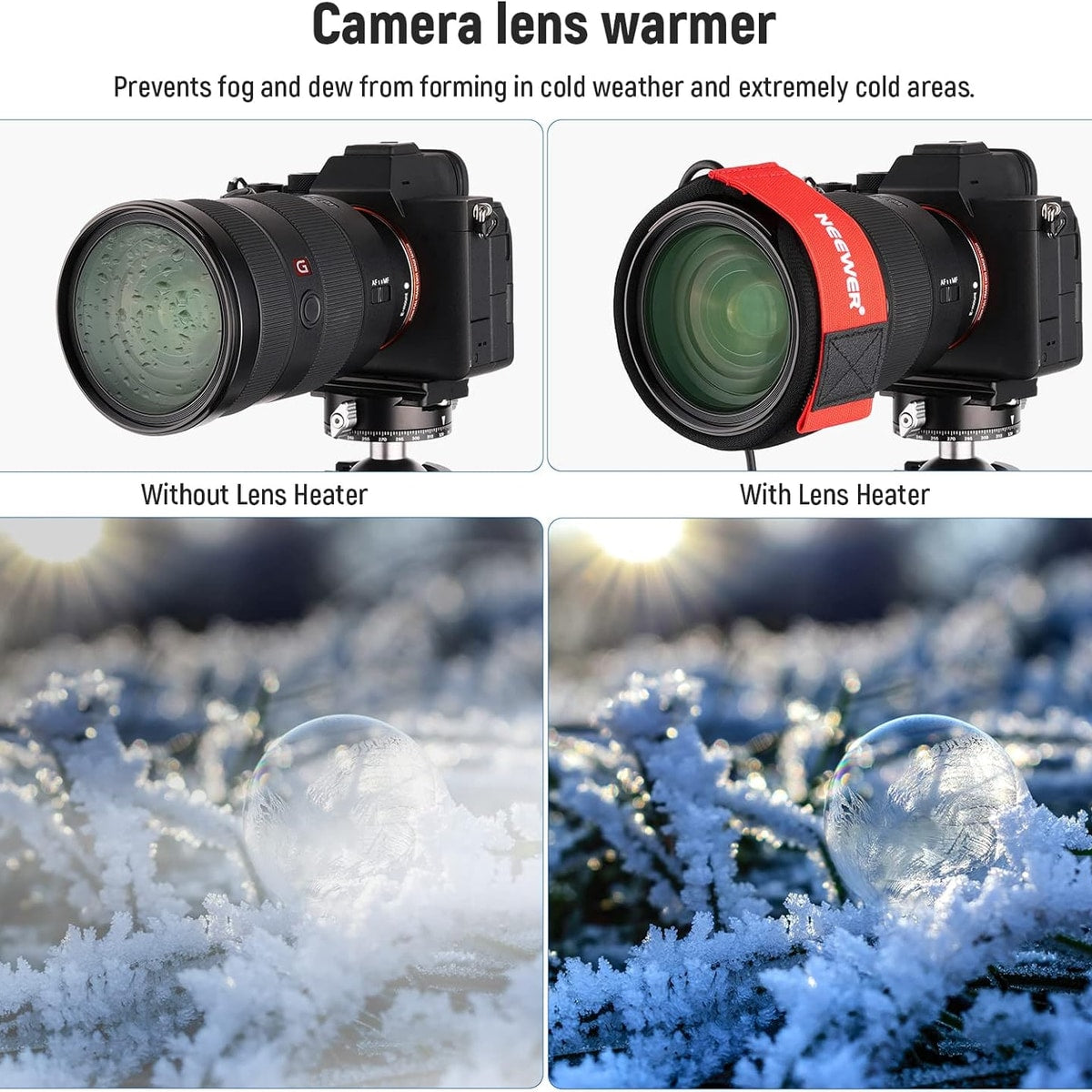 Neewer Lens Warmer Red – Dark Clear Skies UK