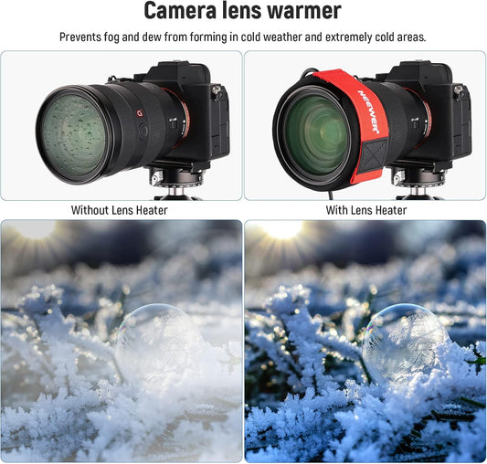 Neewer Lens Warmer Red – Dark Clear Skies UK