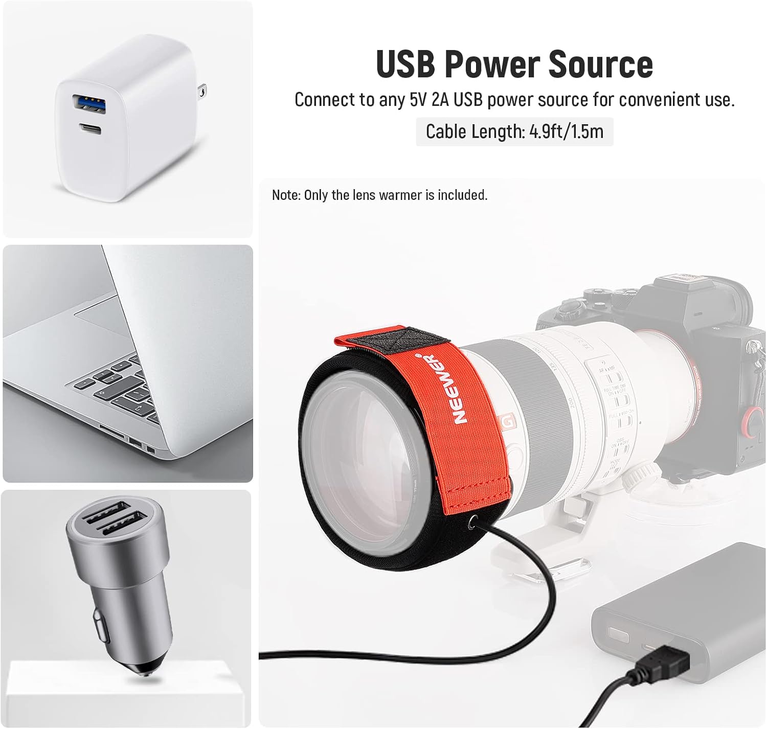 Neewer Lens Warmer Red – Dark Clear Skies UK