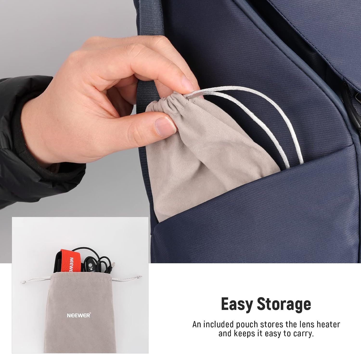 Neewer Lens Warmer Red – Dark Clear Skies UK