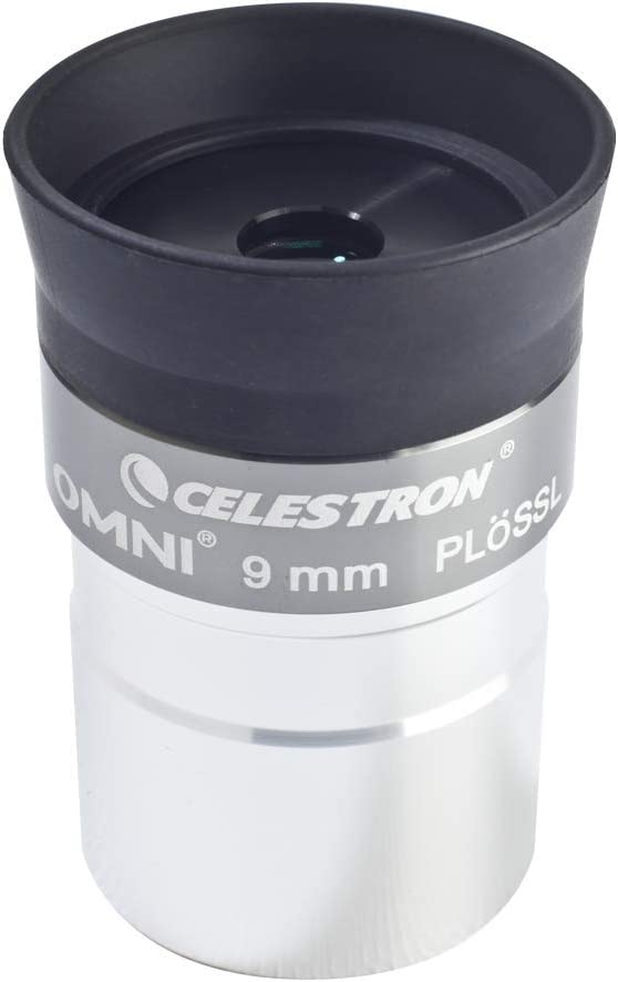 Celestron Omni 1.25" Plossl Eyepieces - Exceptional Views and Precision. 9mm