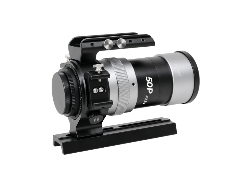 Askar 50P with a black and silver design on a white background