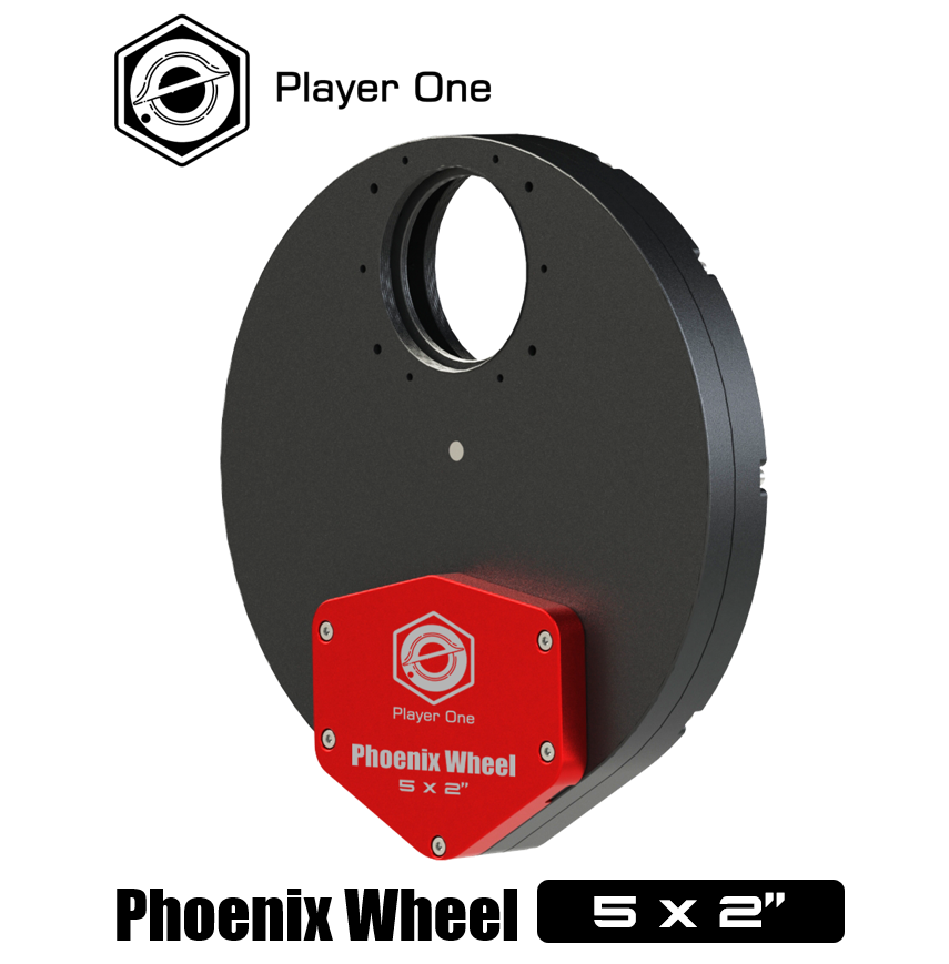 Player One Phoenix Filter Wheel 5x2"