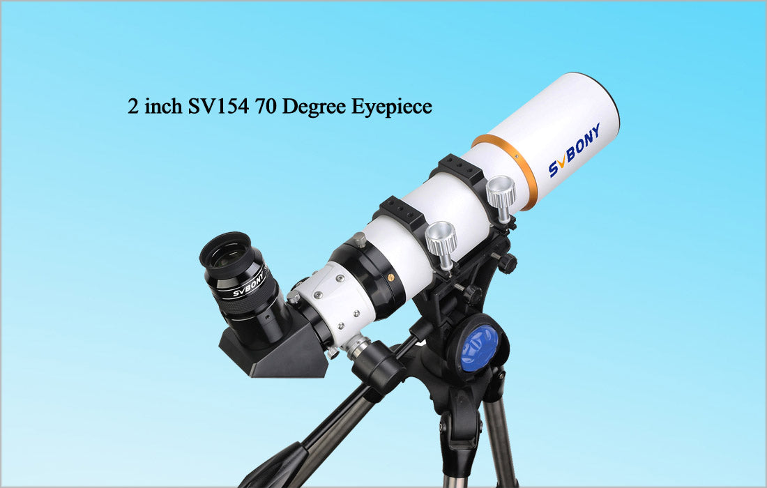SV154 SWA Super Wide Angle Eyepiece 26mm 70 Degree 2" attached to a telescope