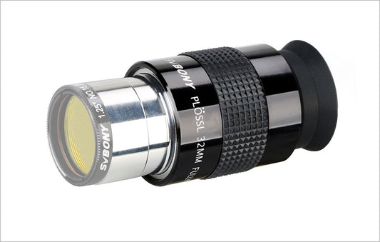 SVBONY SV131 Plossl Eyepiece 32mm 1.25" with ND filter attached