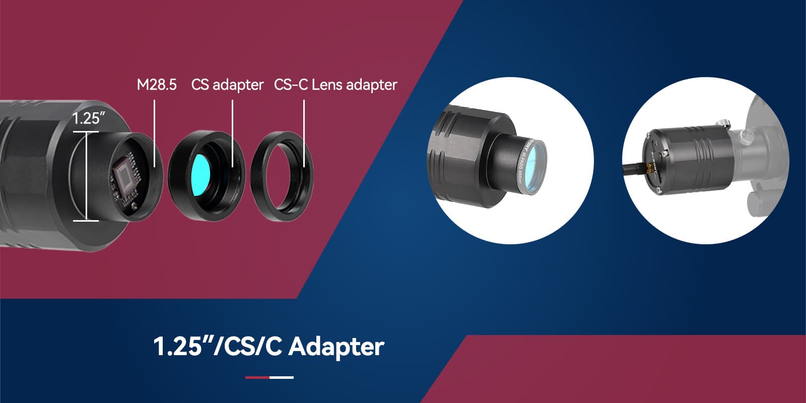 SC311 WIFI Astronomy Camera adapters