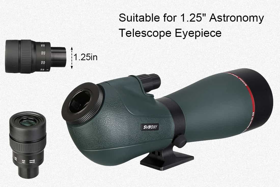 SV406P 20-60X80 ED Extra-Low Dispersion Dual Focus Spotting Scope