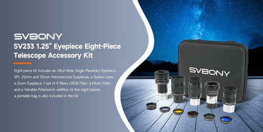 SV233 Telescope Accessory Kit 1.25" Deluxe Set