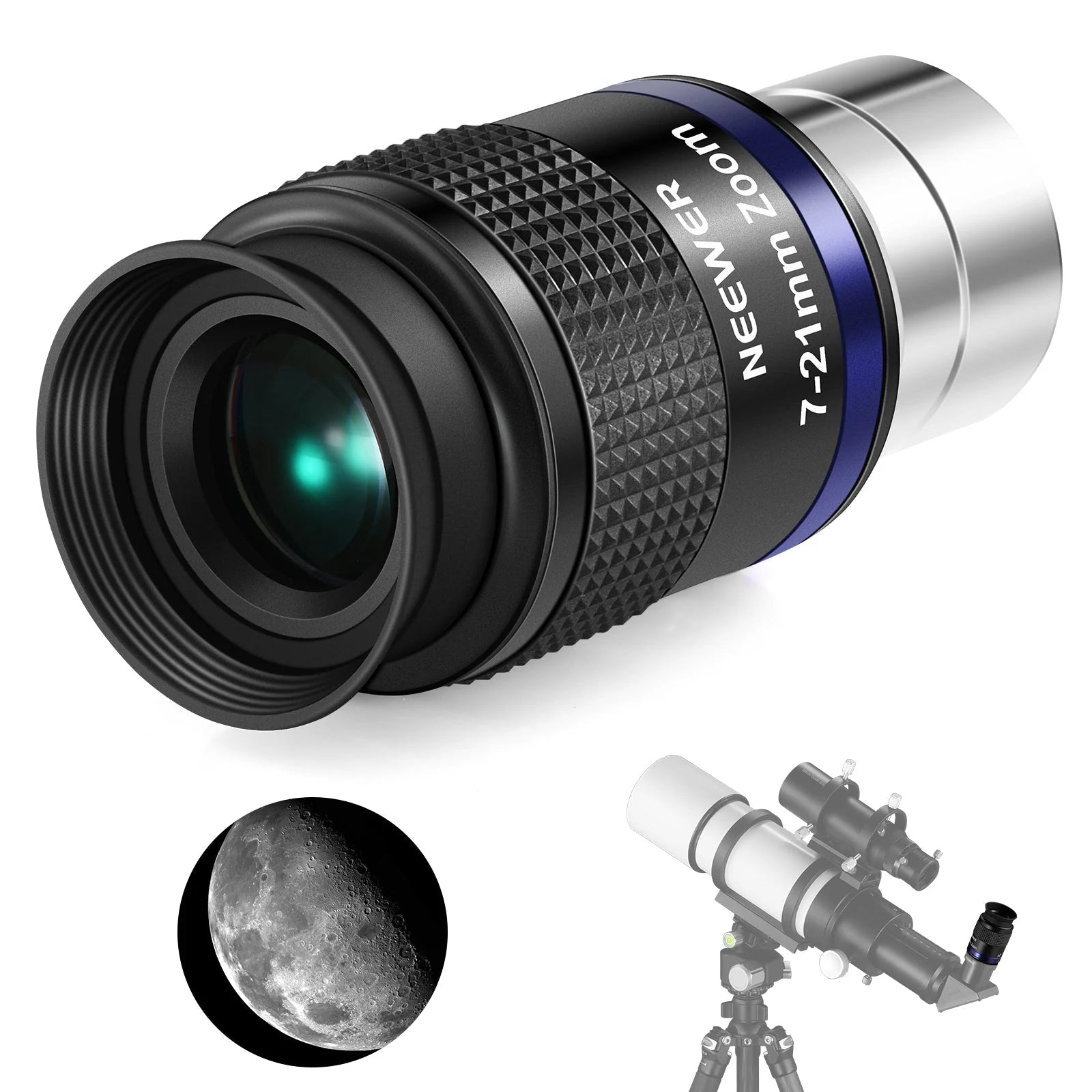 NEEWER LS-T22 Zoom Telescope Eyepiece – Dark Clear Skies UK