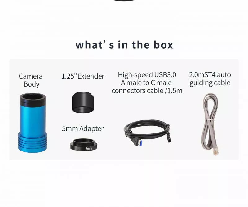 ToupTek GPM462M Guide Camera – High Sensitivity & Precision Imaging