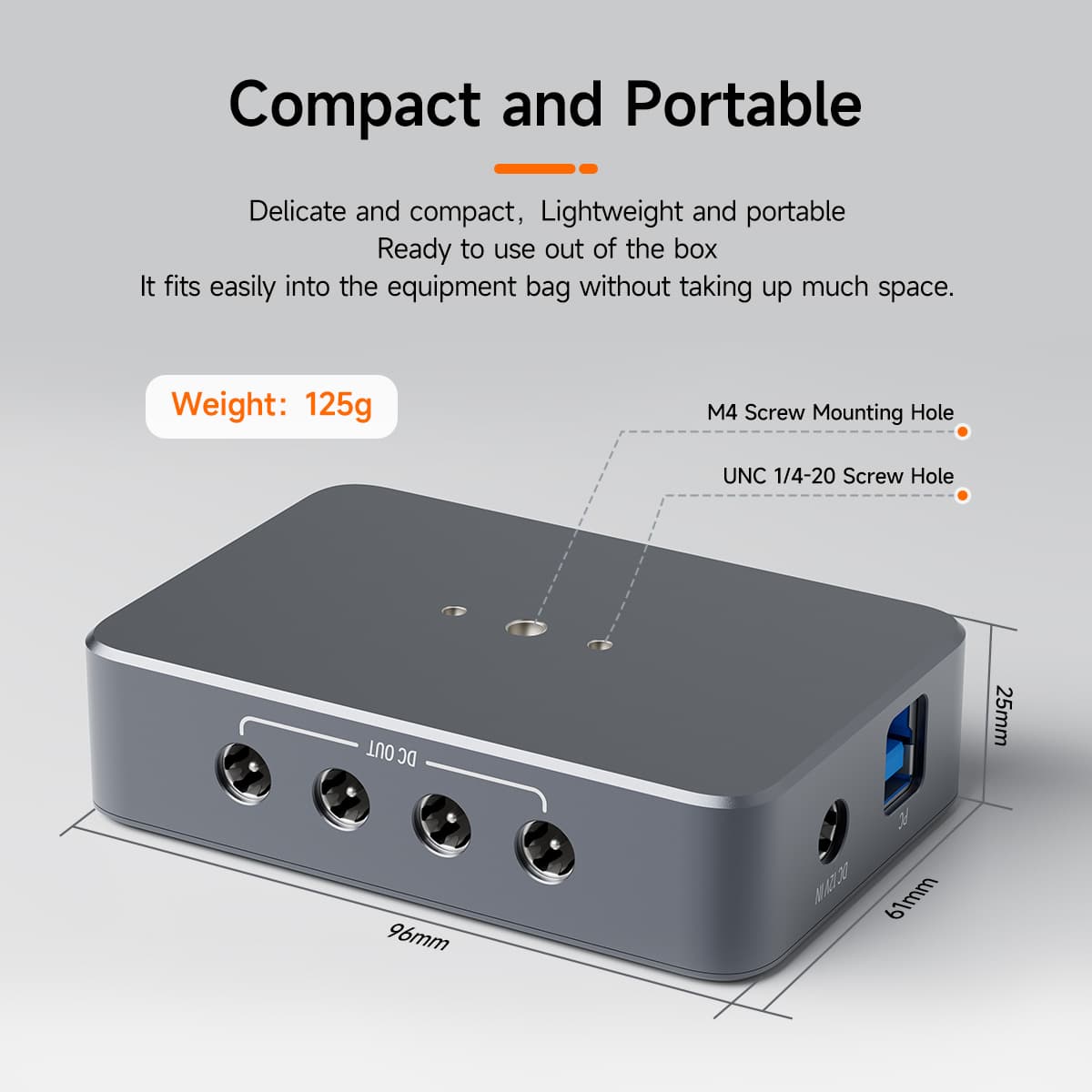 Svbony Powerbox – Multi-Port Telescope Power Supply Hub – Dark Clear Skies UK