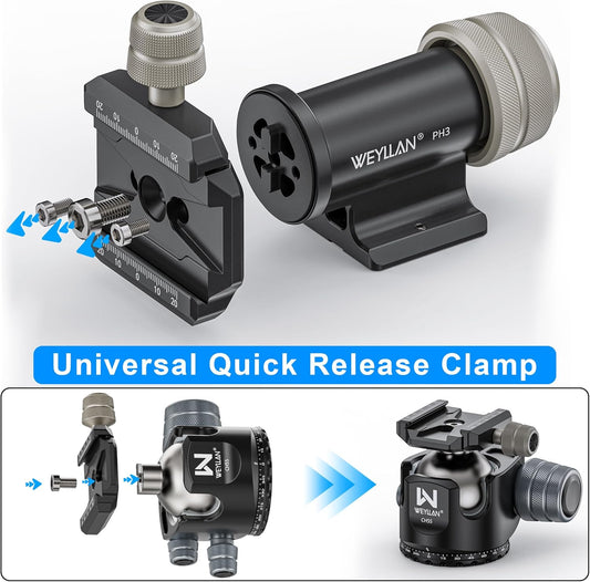 WEYLLAN PH3 MonoGimbal Head – Dark Clear Skies UK