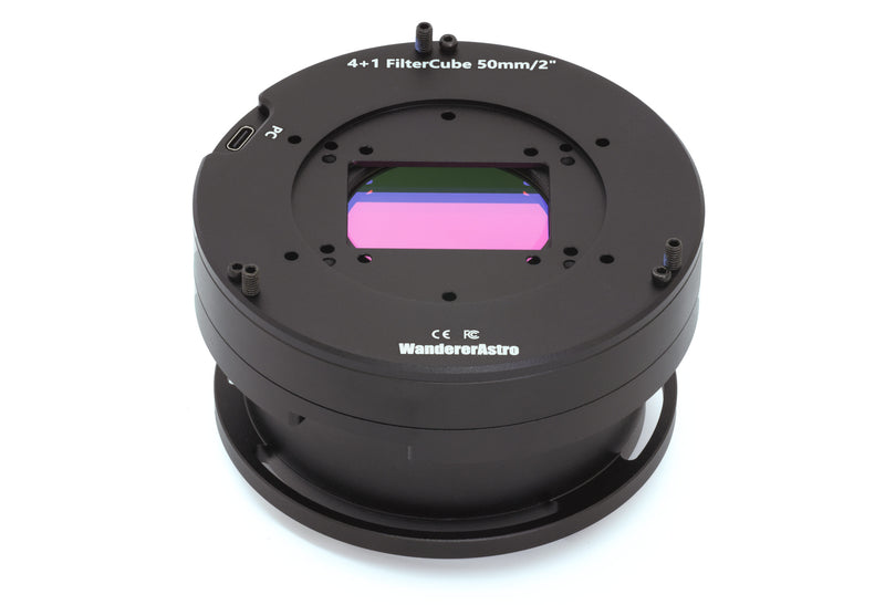 WandererAstro FilterCube 2"/50mm Zero-Obstruction Filter Wheel