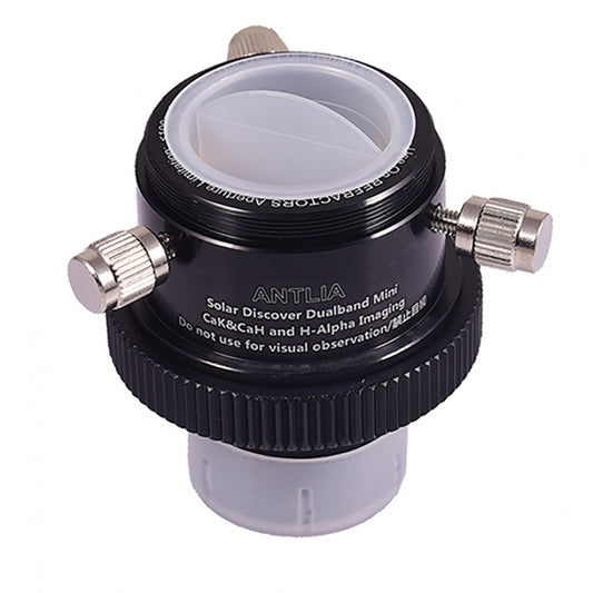 Antlia Solar Discover Dual Band Ha, CaK and CaH Filter Assembly - Mini – Dark Clear Skies UK