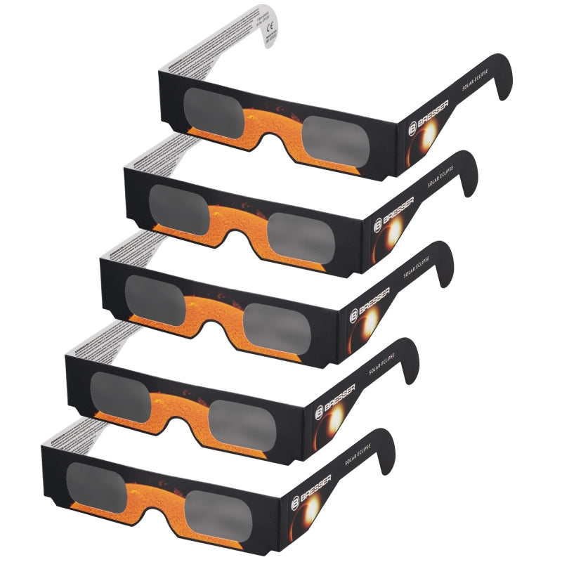 BRESSER Solar Eclipse Glasses  – Safe Solar Viewing