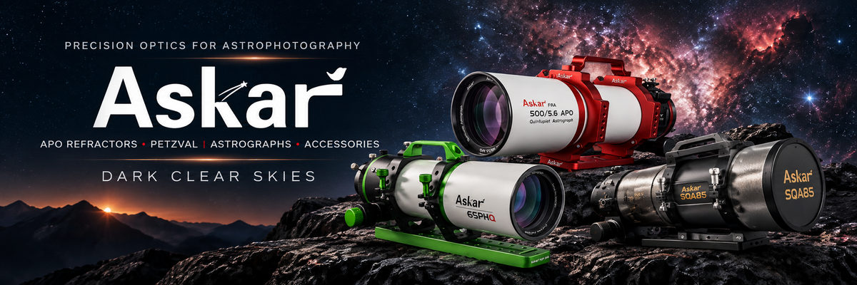 Astronomy equipment at Dark Clear Skies