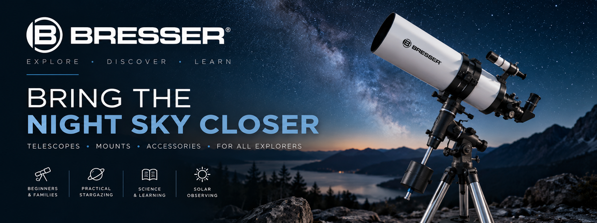 BRESSER telescopes, mounts and astronomy equipment at Dark Clear Skies