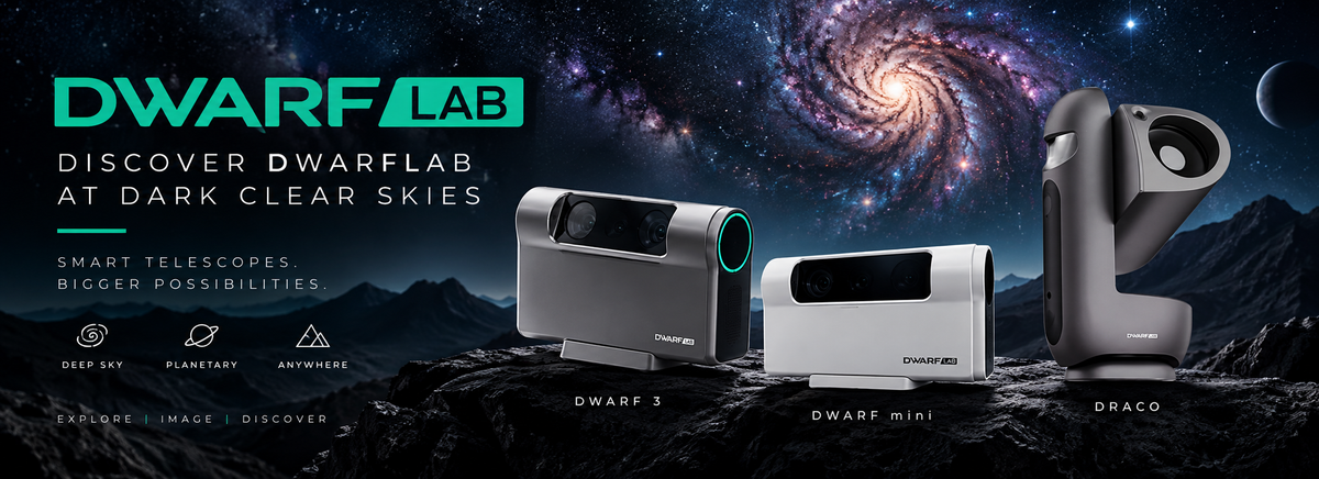 Discover DWARFLAB at Dark Clear Skies