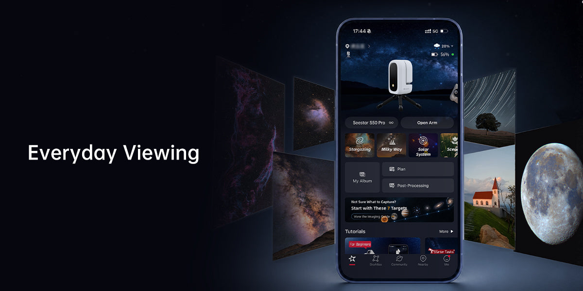 ZWO Seestar S50 Pro Smart Telescope