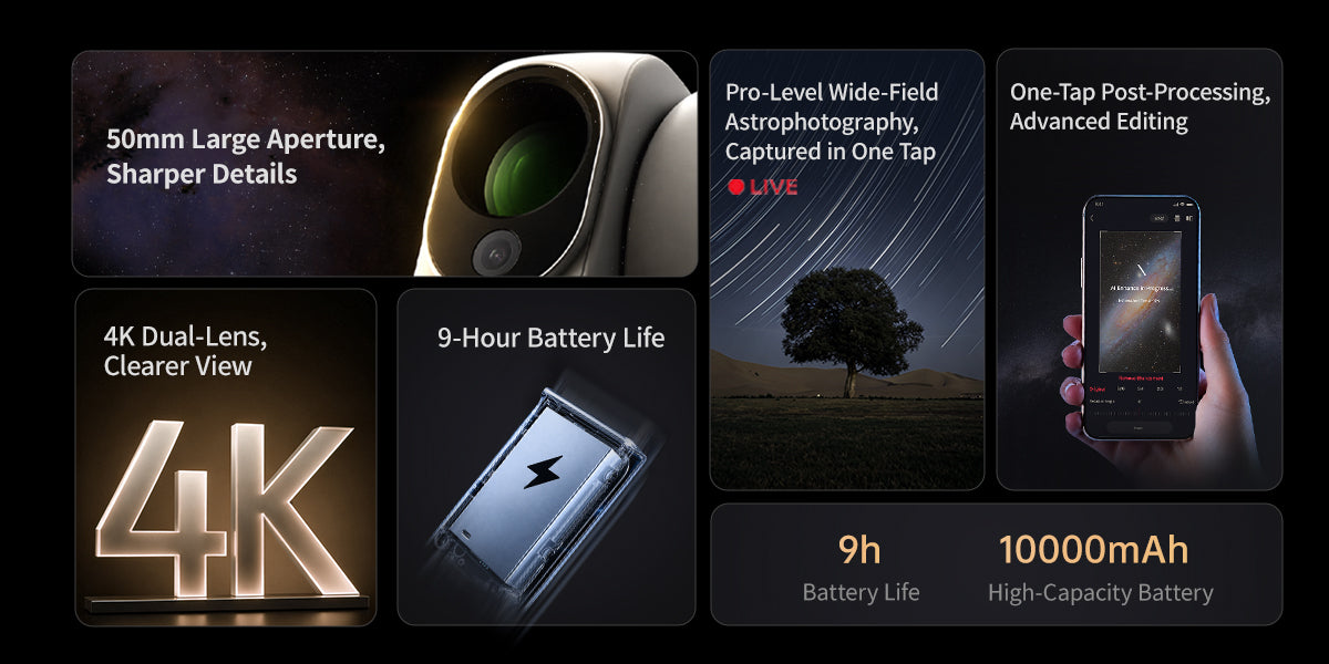 ZWO Seestar S50 Pro Smart Telescope