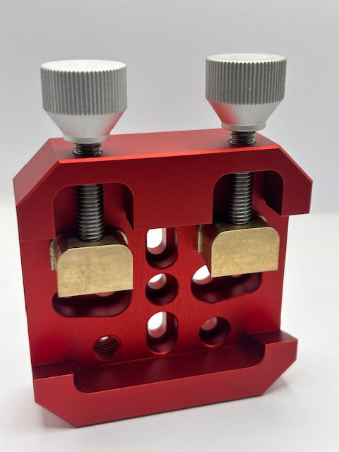 Dark Clear Skies Medium Dual Dovetail Mounting Clamp on a white background