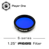 "Player One S-Series 1.25 inch IR685nm Pass Filter - Dark Clear Skies