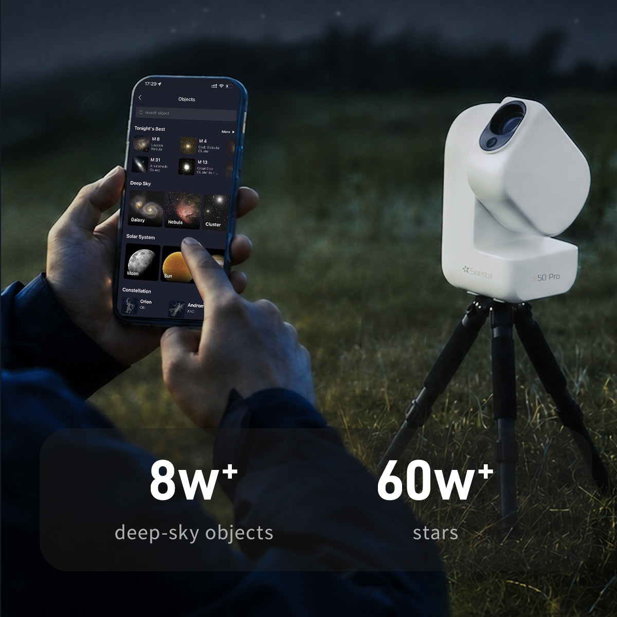 ZWO Seestar S50 Pro Smart Telescope
