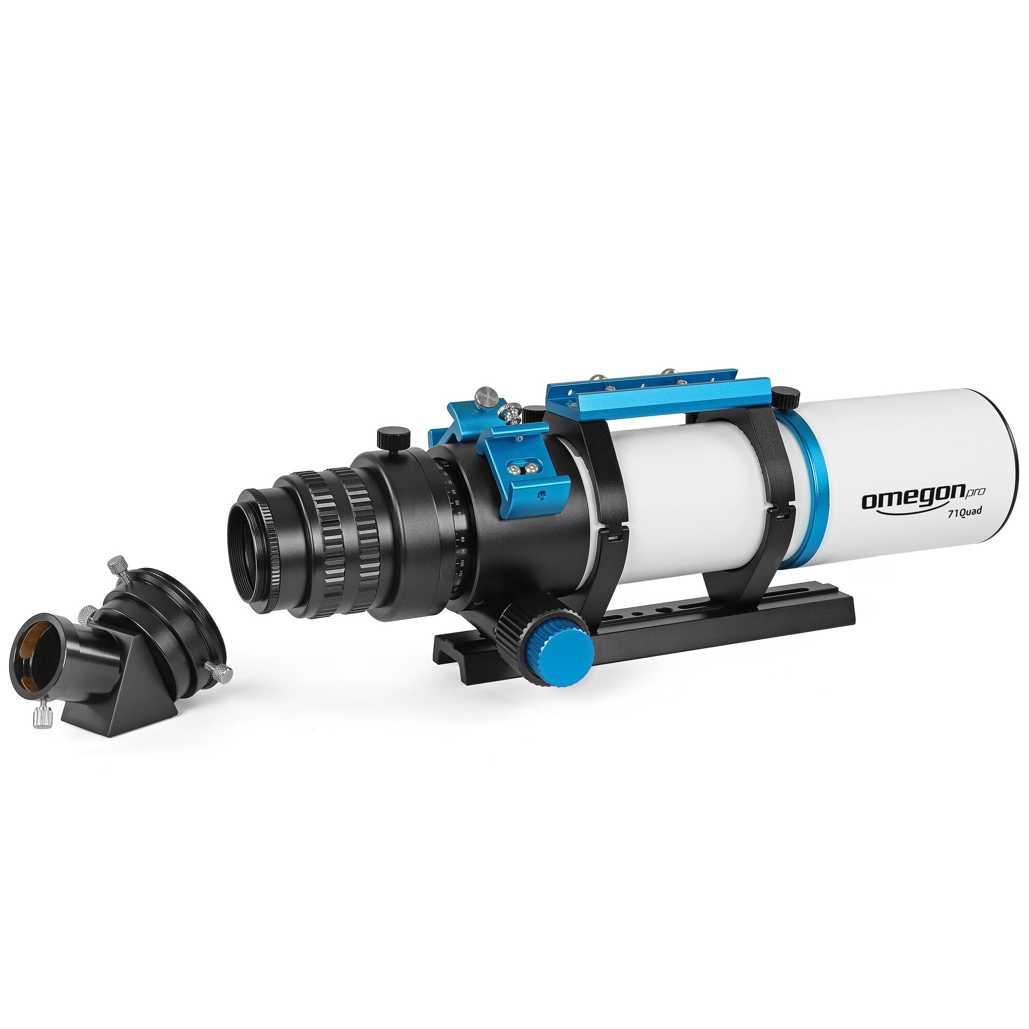 Omegon Pro APO AP 71/490 Quadruplet Flat-Field Refractor OTA