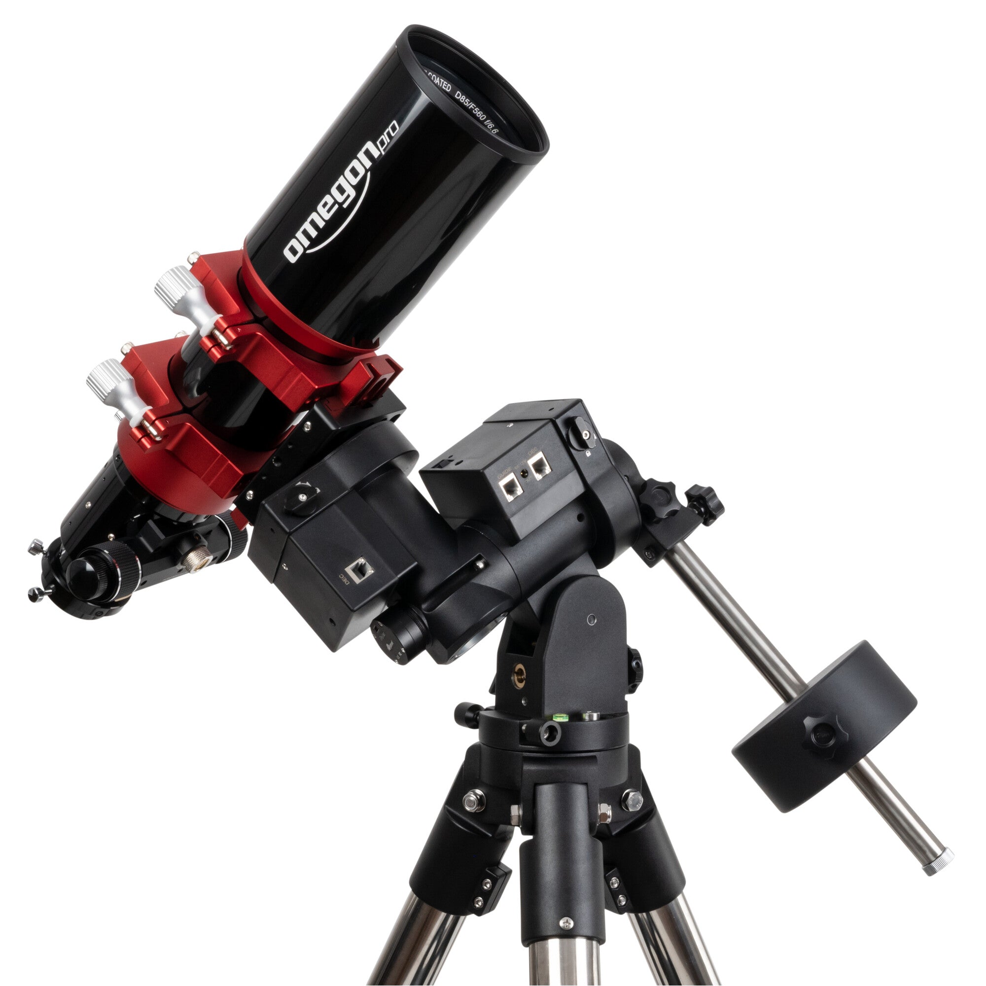 Omegon Pro APO 85/560 ED Triplet Telescope with iOptron CEM26 LiteRoc