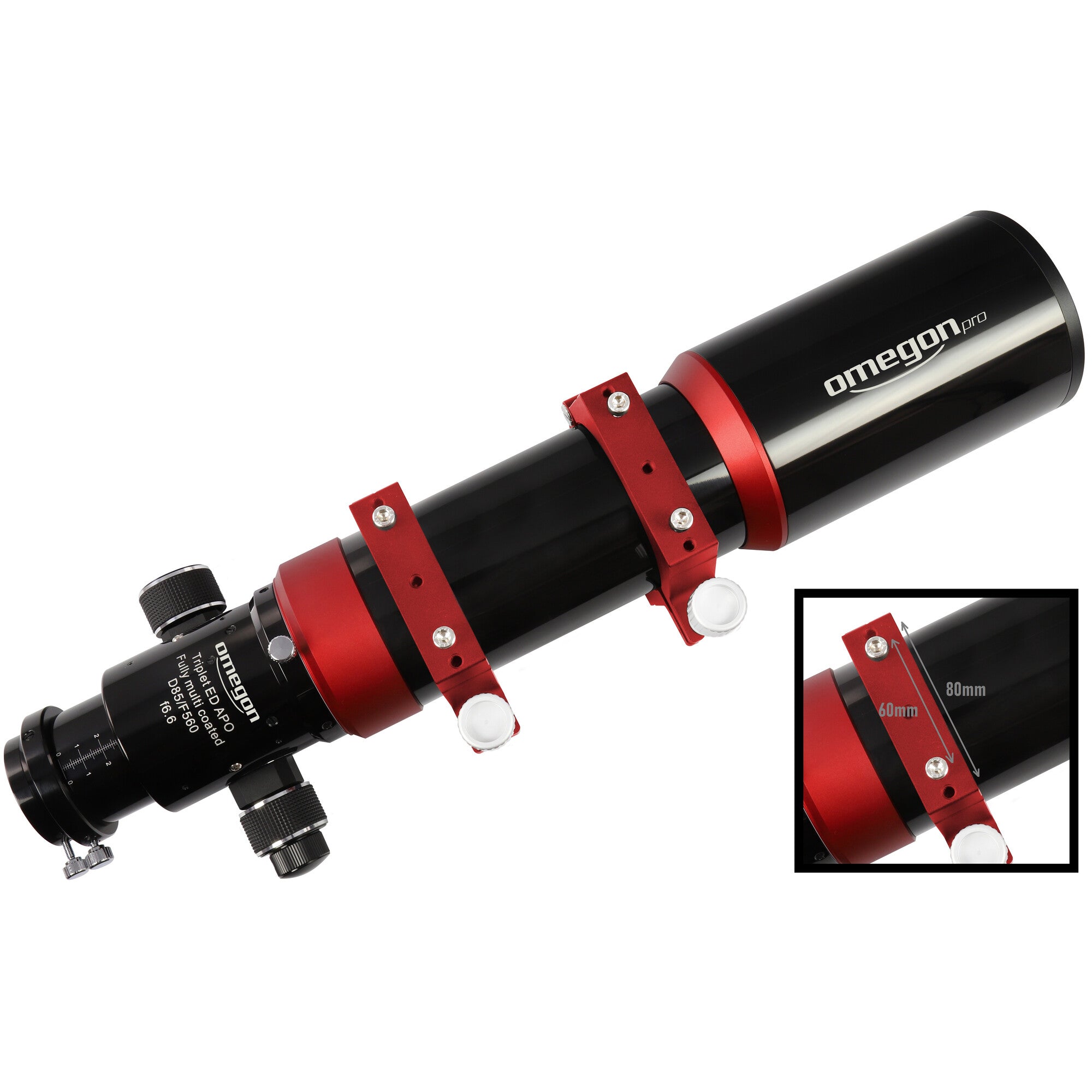 Omegon Pro APO AP 85/560 ED Triplet OTA