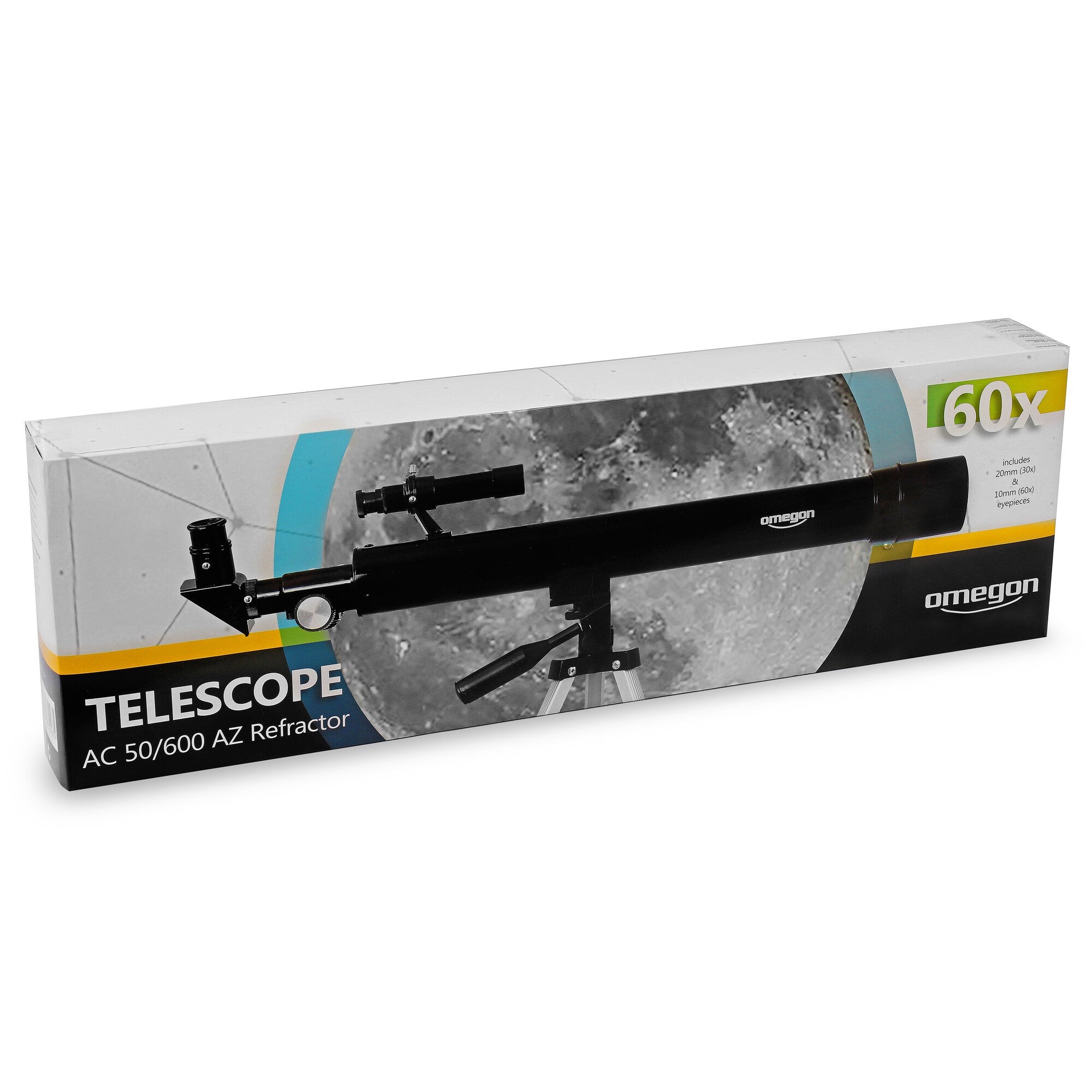 Omegon AC 50/600 AZ Children's Refractor Telescope