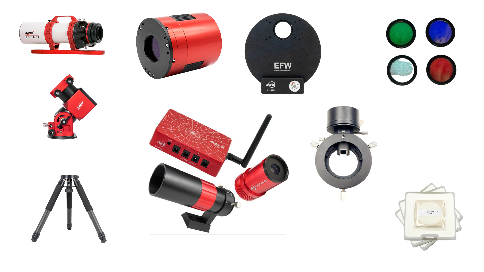 ZWO FF65 APO Complete Astrophotography Bundle | ASI533MC Pro & ASIAIR Plus