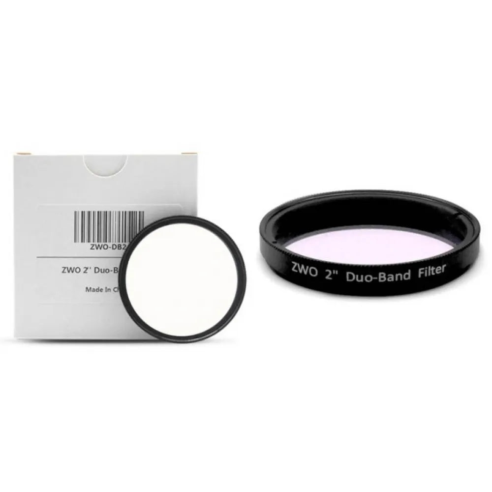 ZWO Duo-Band Dual-Bandpass Narrowband Imaging Filter - 2"