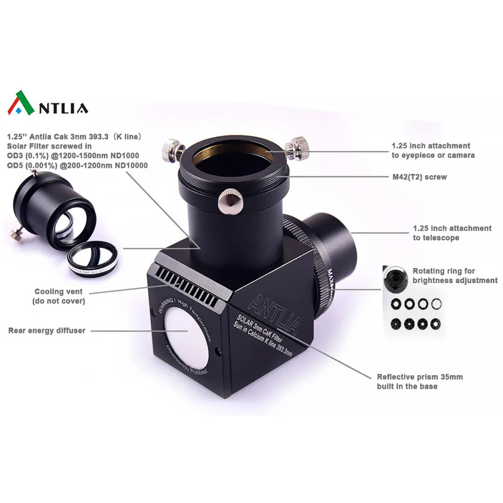 Antlia Imaging Herschel-wedge – Dark Clear Skies UK