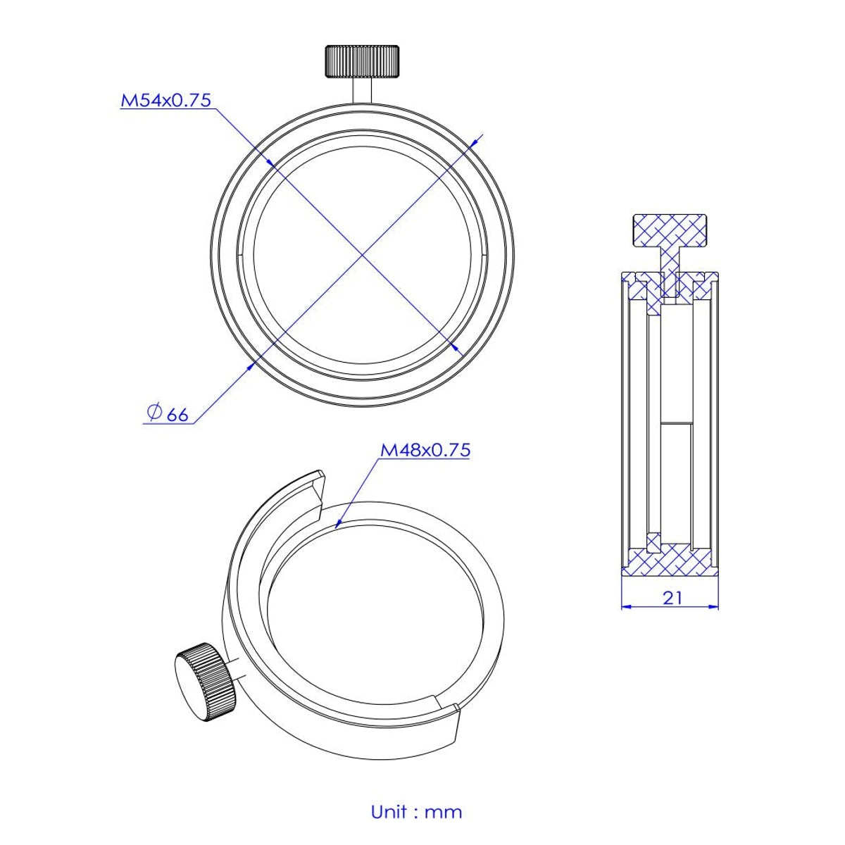 Astroasis 2" Spare Filter Drawer