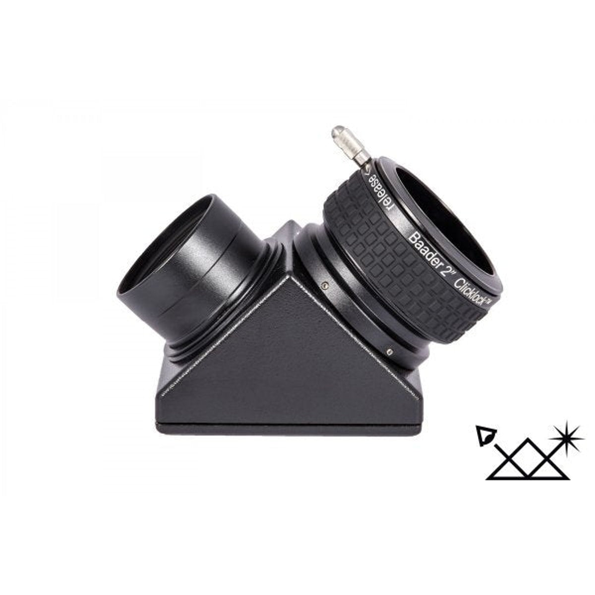 Baader 2″ BBHS® Prism Star Diagonal Prism with 2″ ClickLock Clamp – Dark Clear Skies UK