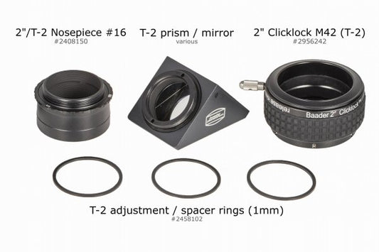 Baader 90° 32mm T-2 Prism Diagonal – Dark Clear Skies UK