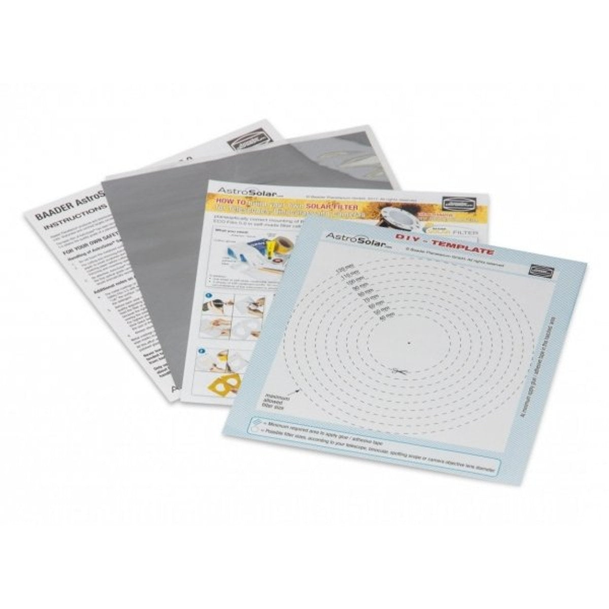 Baader AstroSolar® ECO-size Safety Film 5.0 - Solar Observation Film