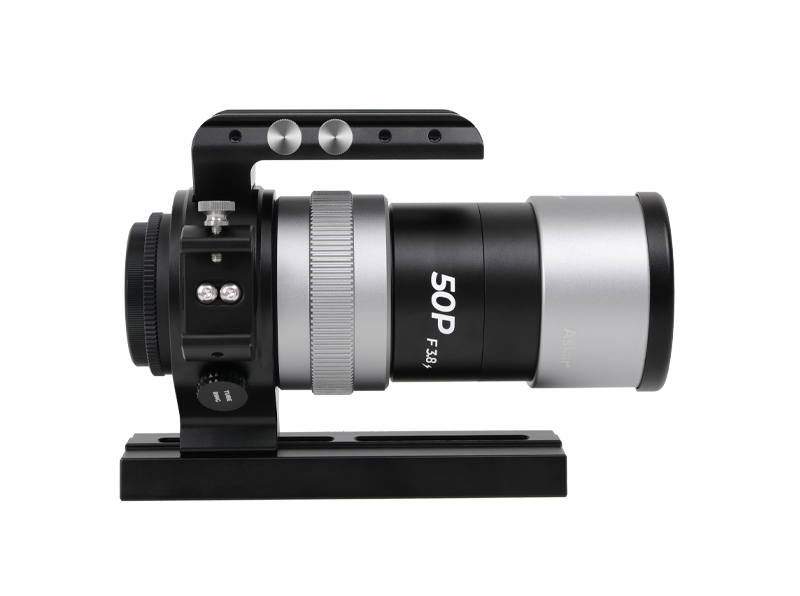 Askar 50P with a black and silver design on a white background